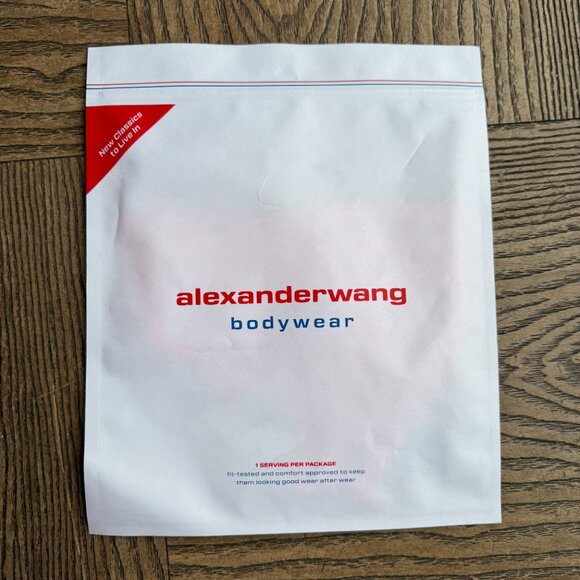 NEW Alexander Wang Sports mesh triangle bra Pink Medium - Picture 5 of 6